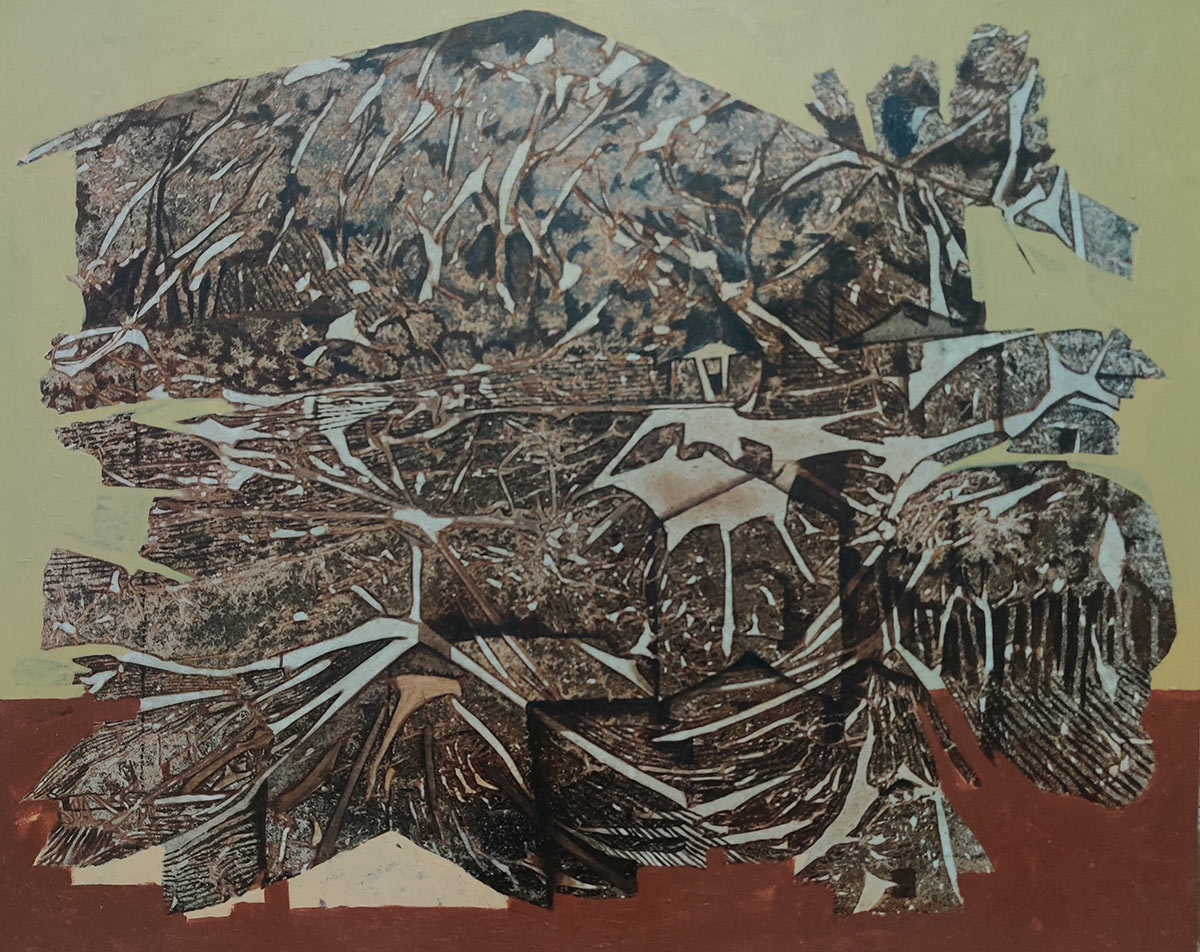 Darshan-Manjare,-Untitled-17,-2025,-Acrylic-on-Canvas,-24-Ã-30-Inches